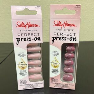 Sally Hansen Salon Effects Perfect Press-On Nails - Soul Pink & Miss Bliss